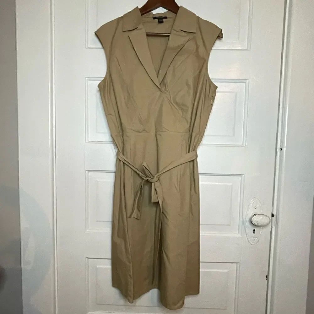 Peck & Peck Sleeveless Dress w/ Belt